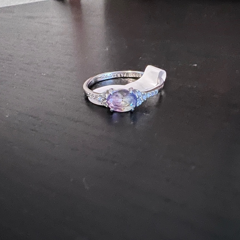 Bomb party sterling silver ring